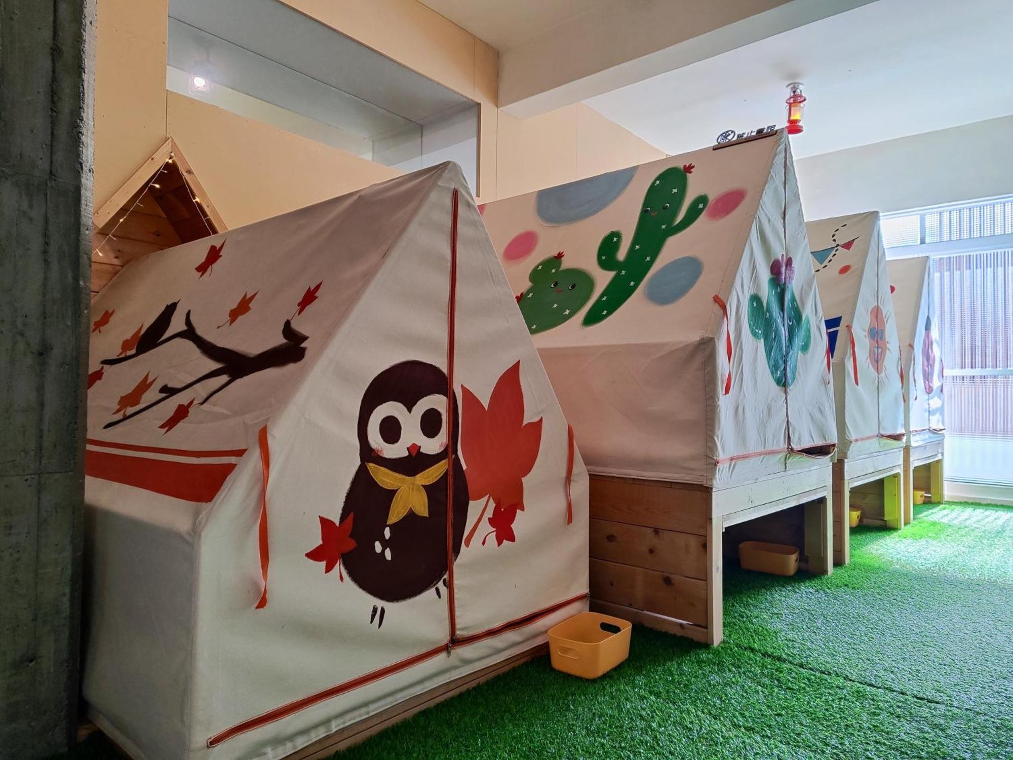 棚棚屋室內帳篷民宿inn Каосюн Екстериор снимка