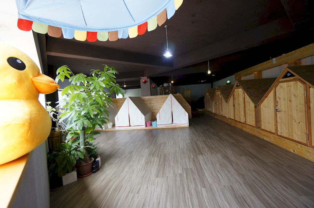 棚棚屋室內帳篷民宿inn Каосюн Екстериор снимка